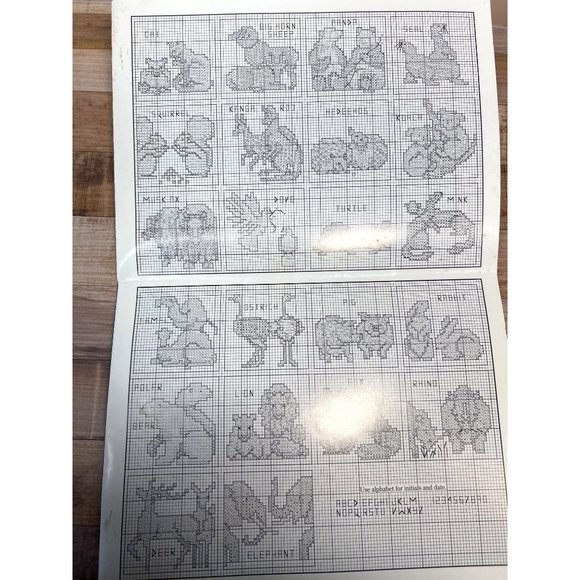 Teresa Wentzler Noahs Ark Cross-Stitch Pattern Booklet By Leisure Arts - Picture 4 of 4